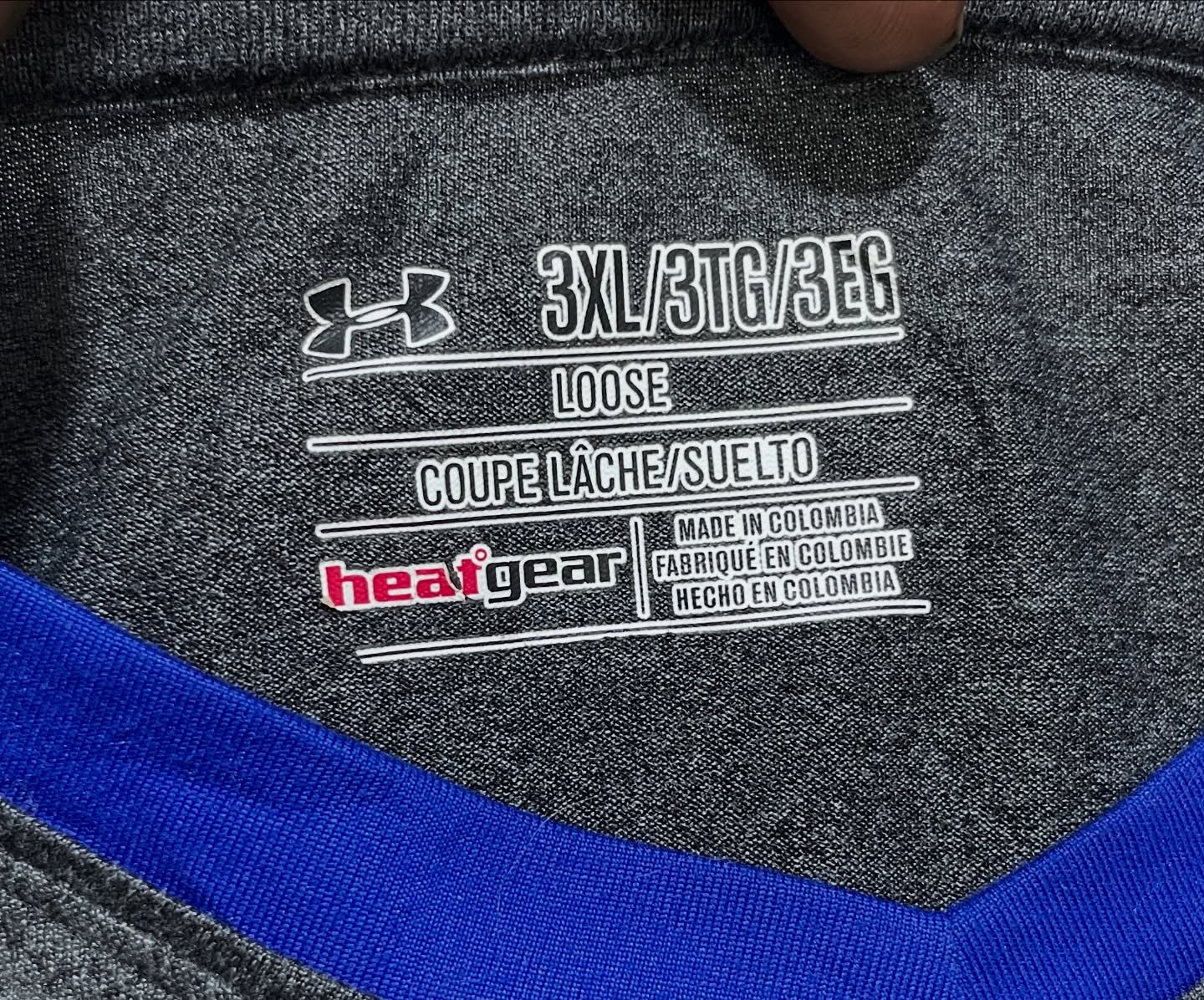 Under Armour Grey T-Shirt detail view