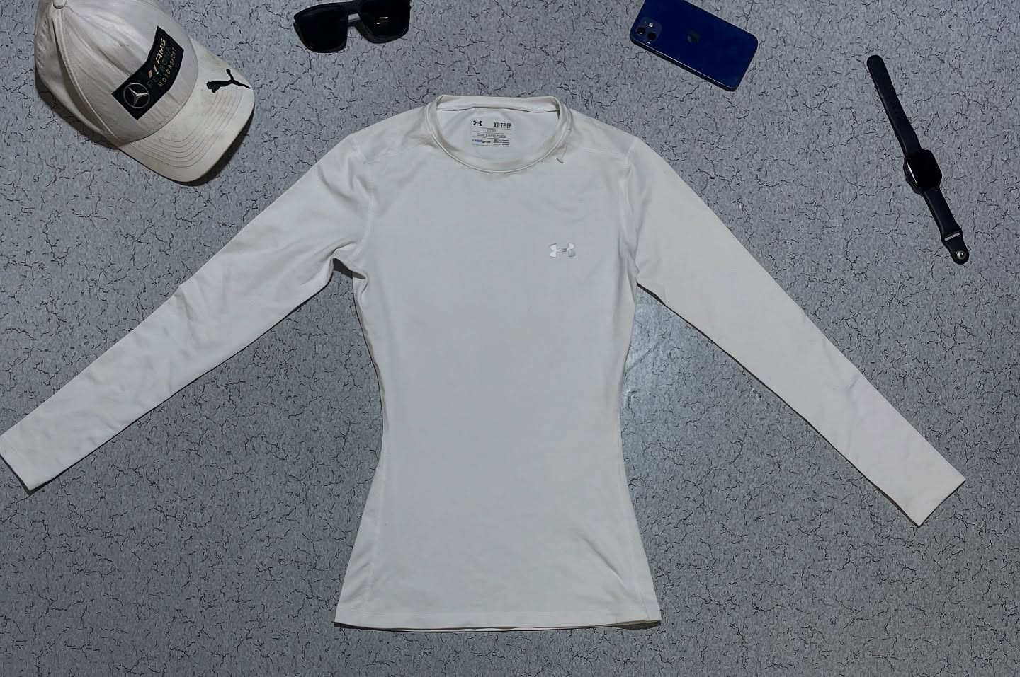 Under Armour White T-Shirt detail view