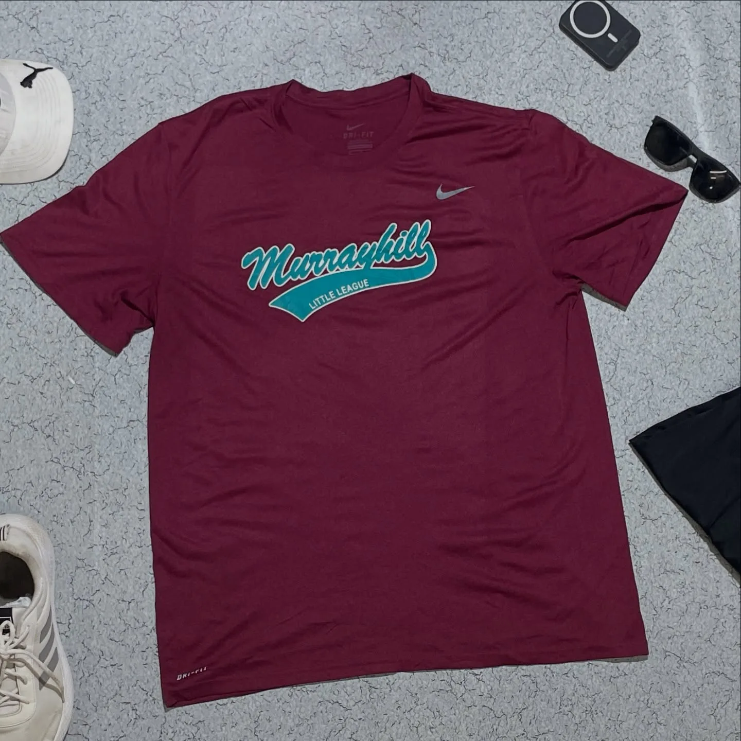 Nike Brown T-Shirt front view