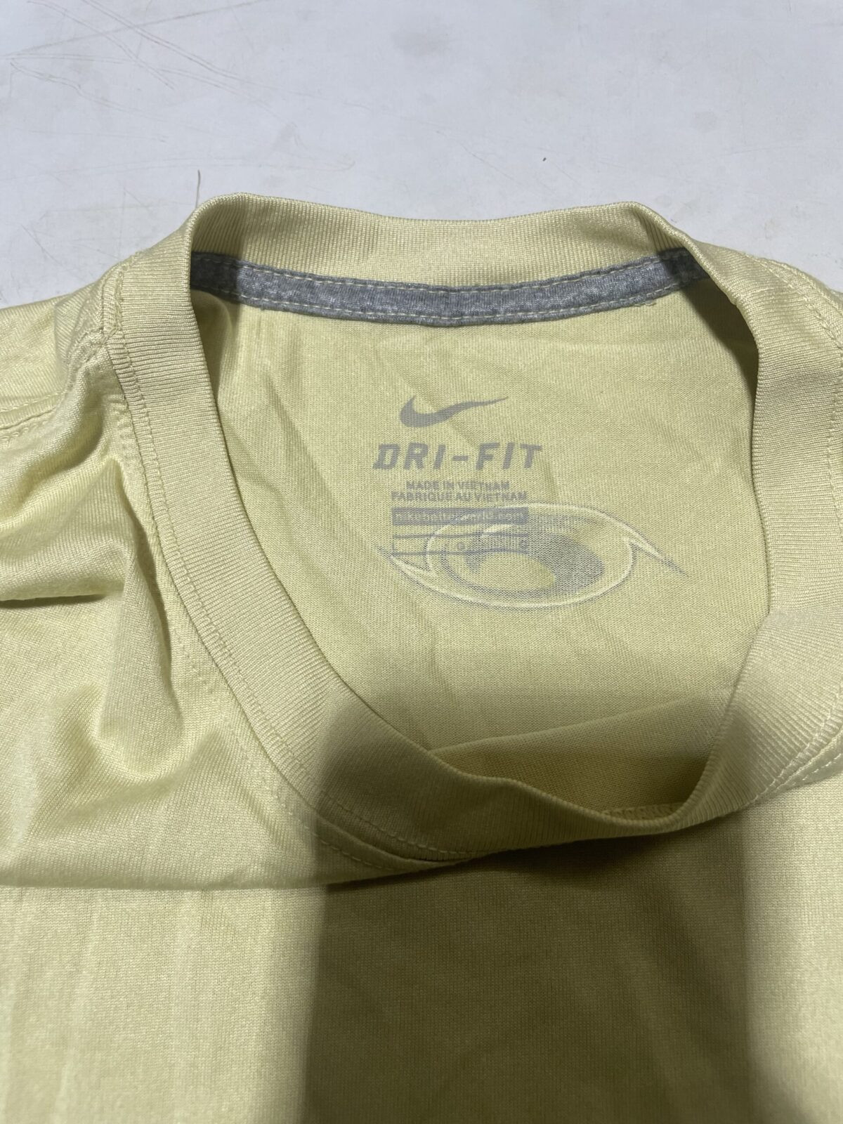 Nike Yellow T-Shirt detail view