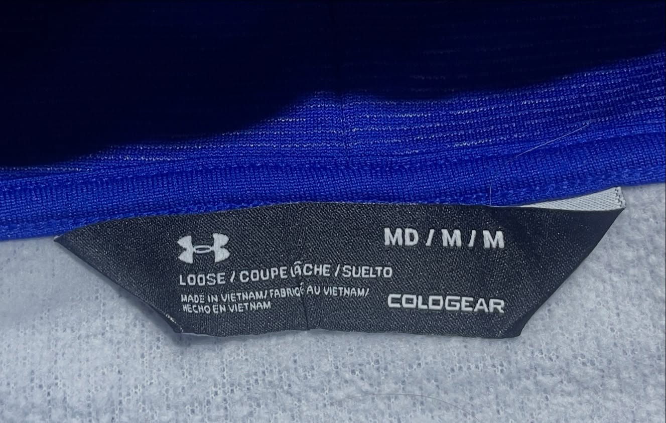 Under Armour Blue simple detail view