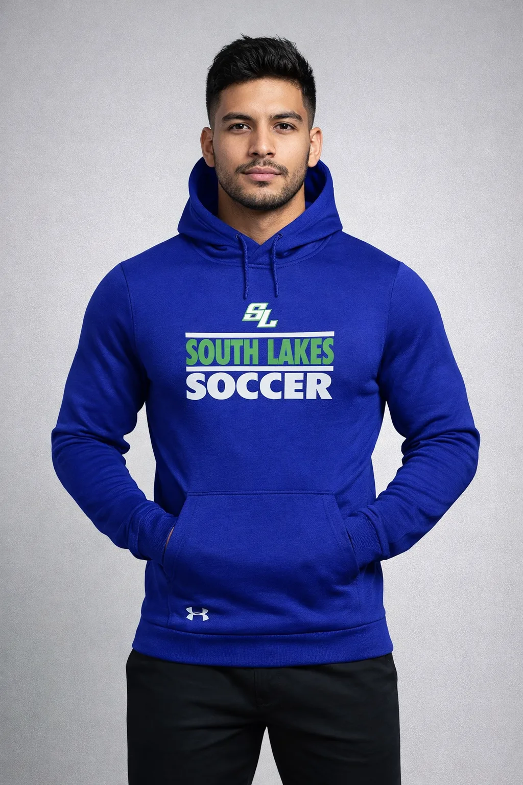 Under Armour Blue simple front view