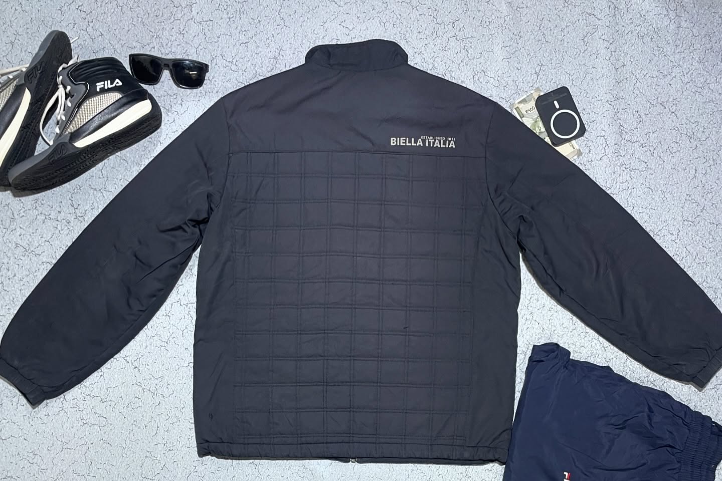 FILA Black Jacket detail view