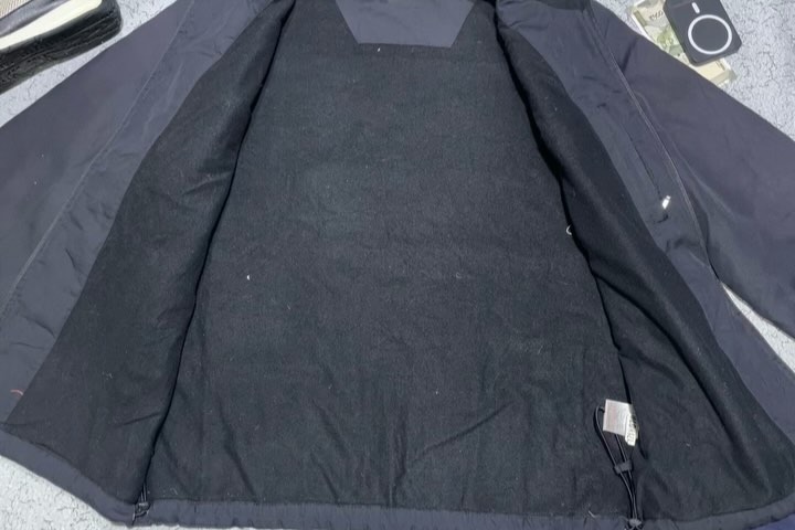 FILA Black Jacket back view