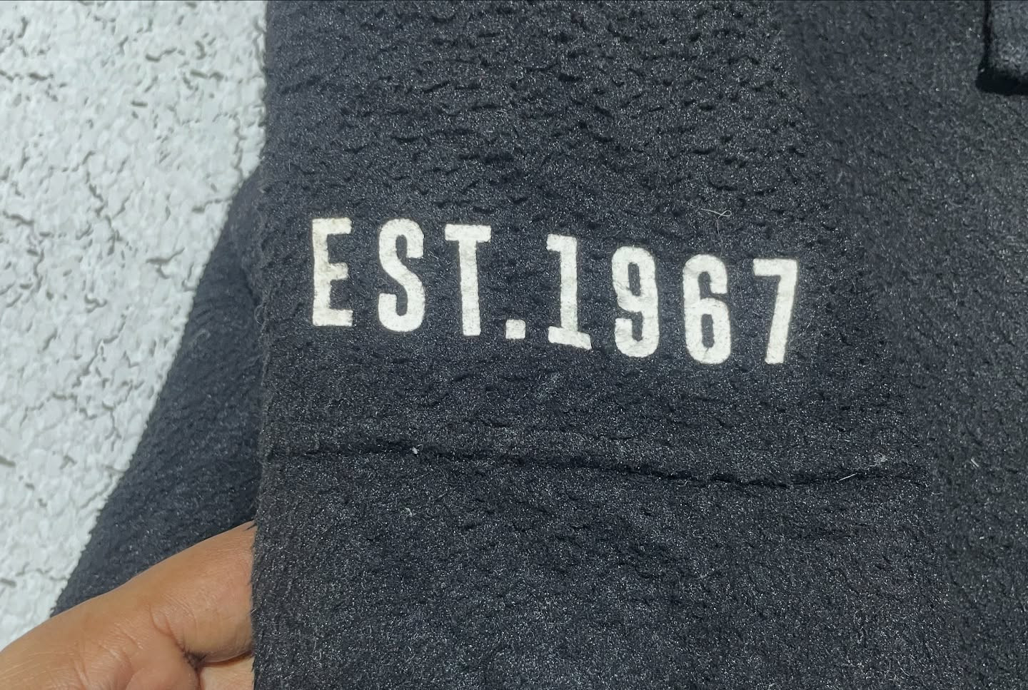 GAP Black Hoodie back view