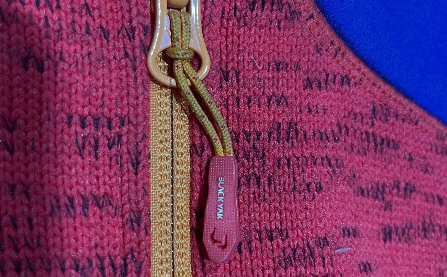 Black Yak Black Jacket detail view