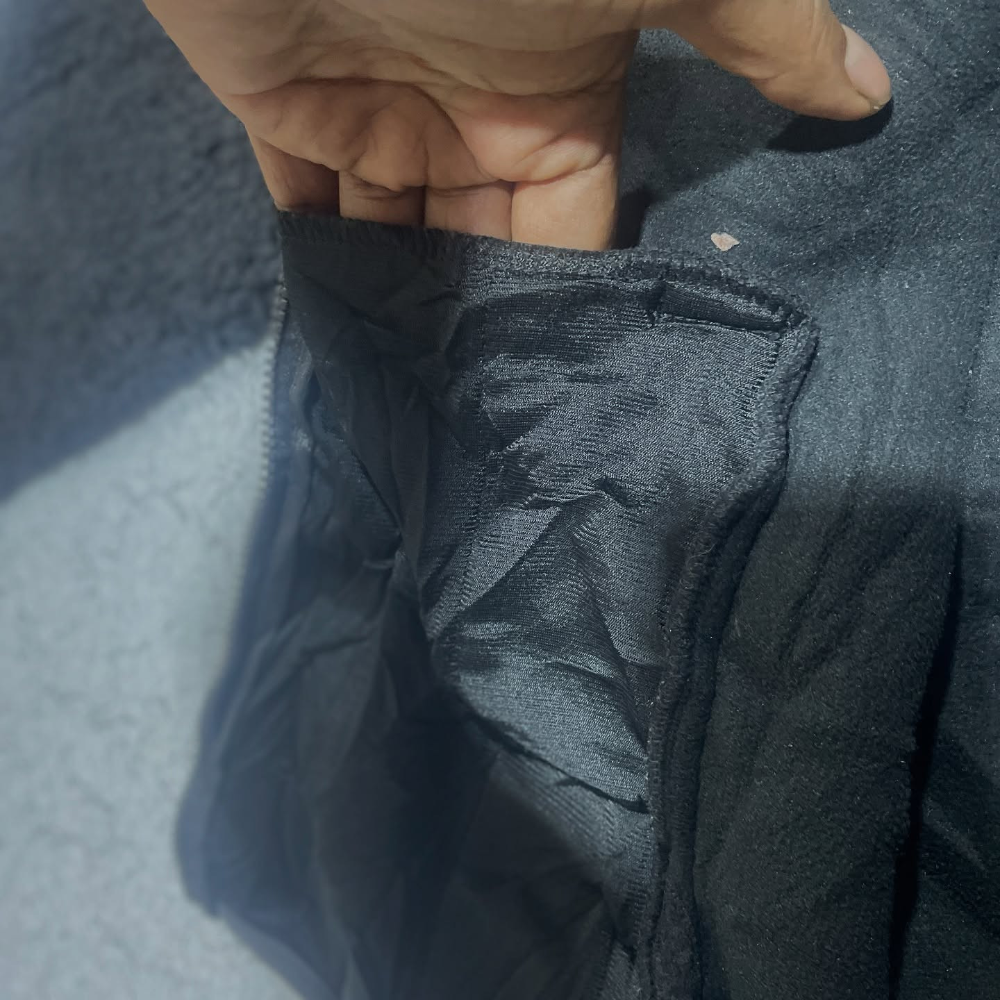 Black Jacket detail view