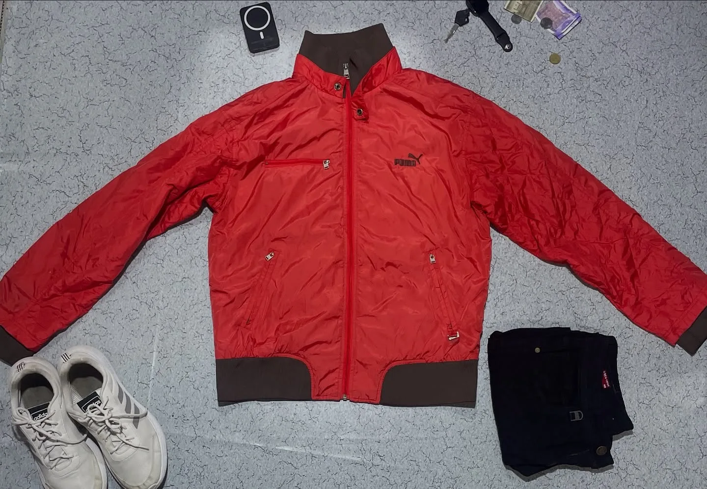 Puma Red Windbreaker Jacket alternate view