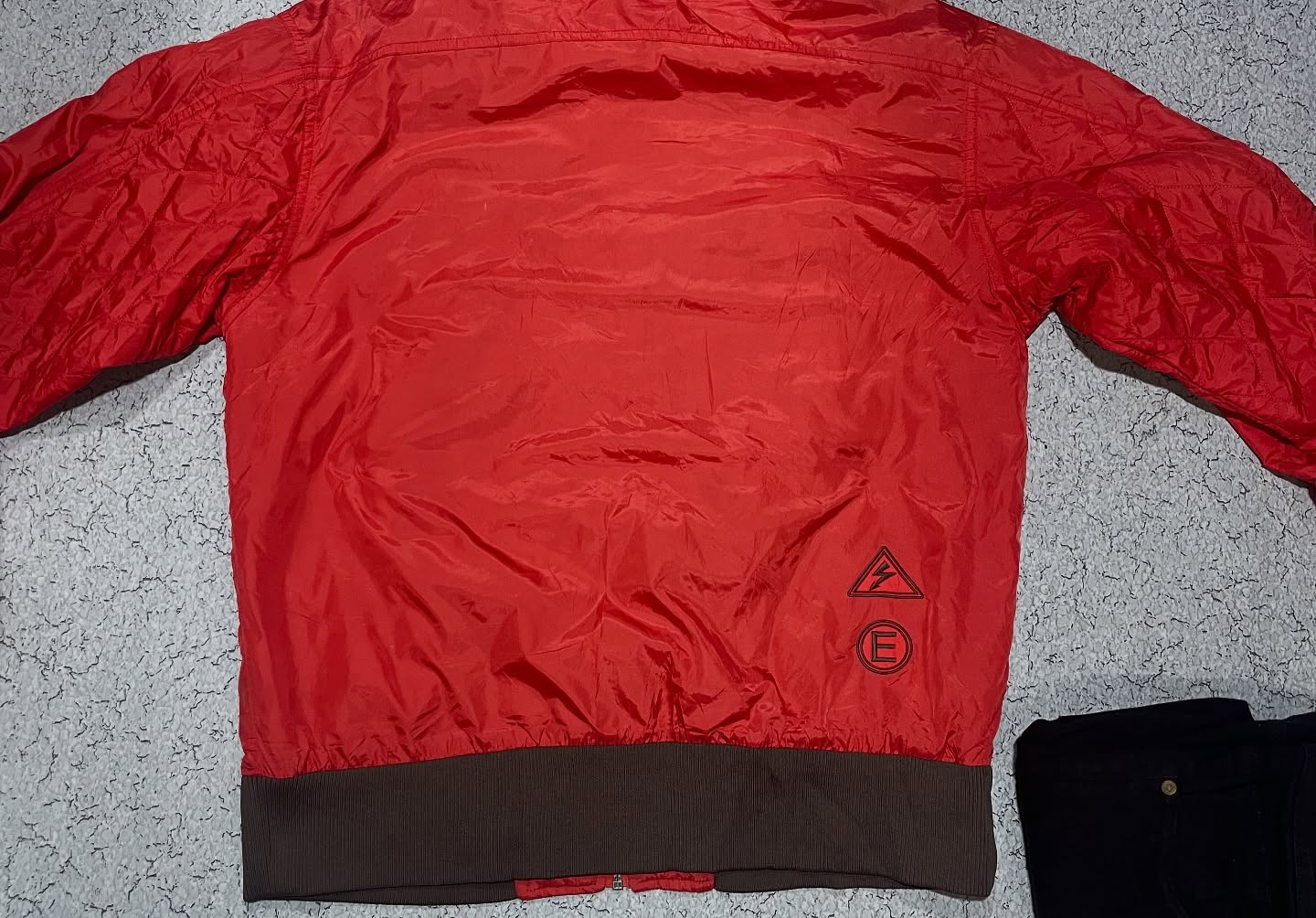 Puma Red Windbreaker Jacket detail view