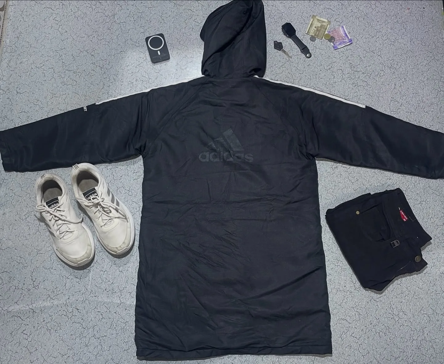 Adidas Black Jacket alternate view