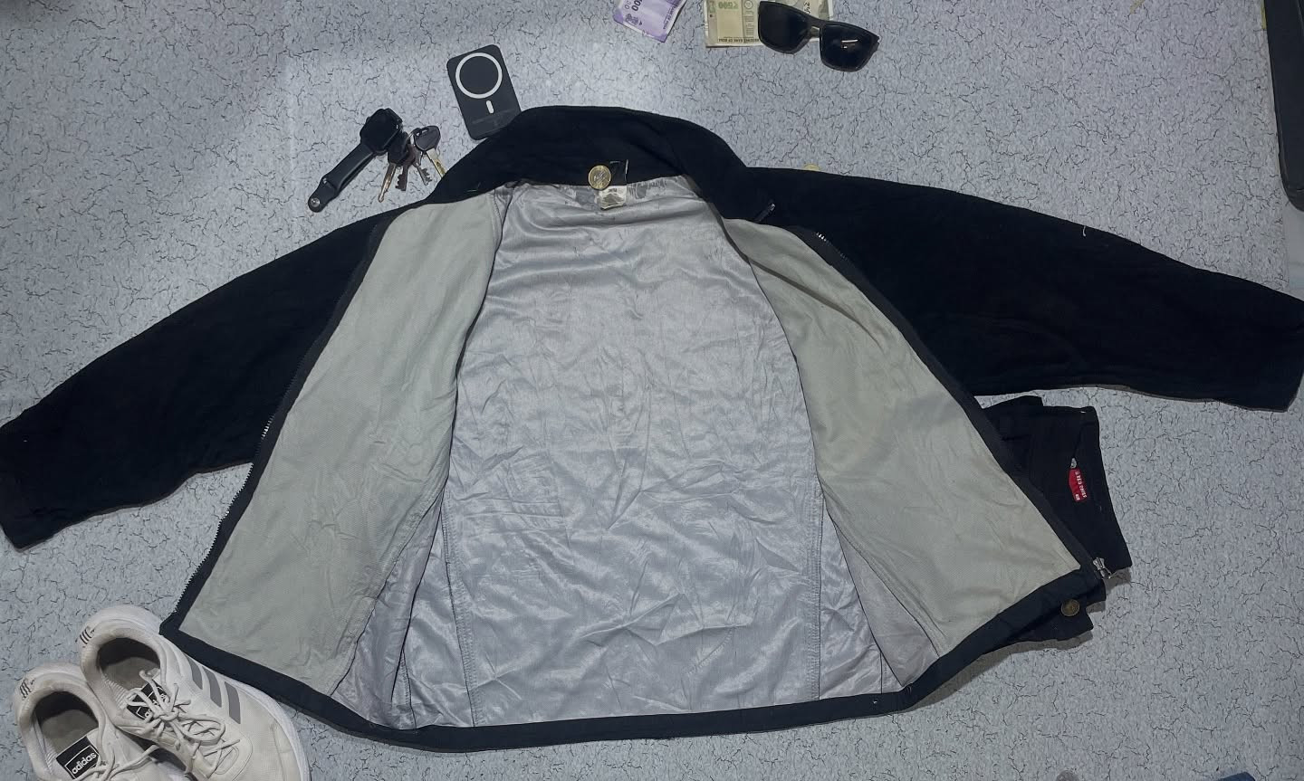 The North Face Black Track Pants detail view