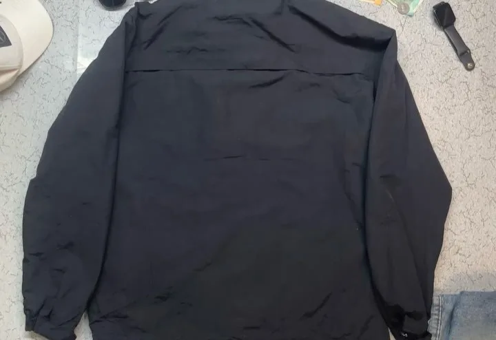FILA Black Windbreaker Jacket alternate view