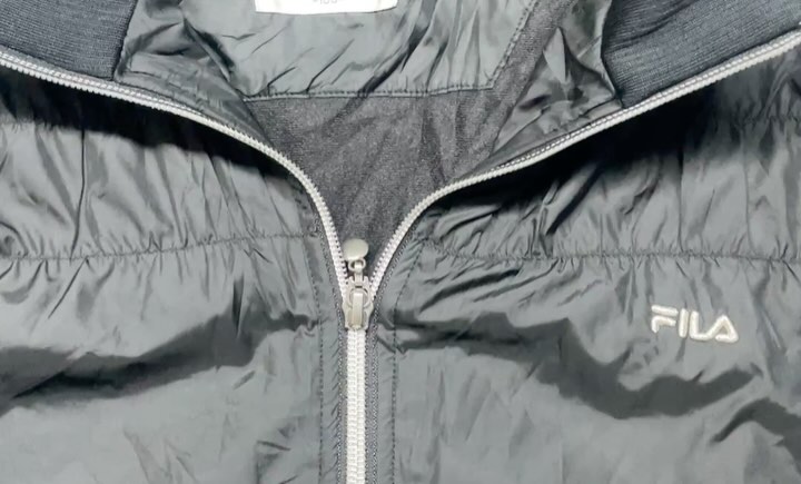 FILA Black Jacket detail view