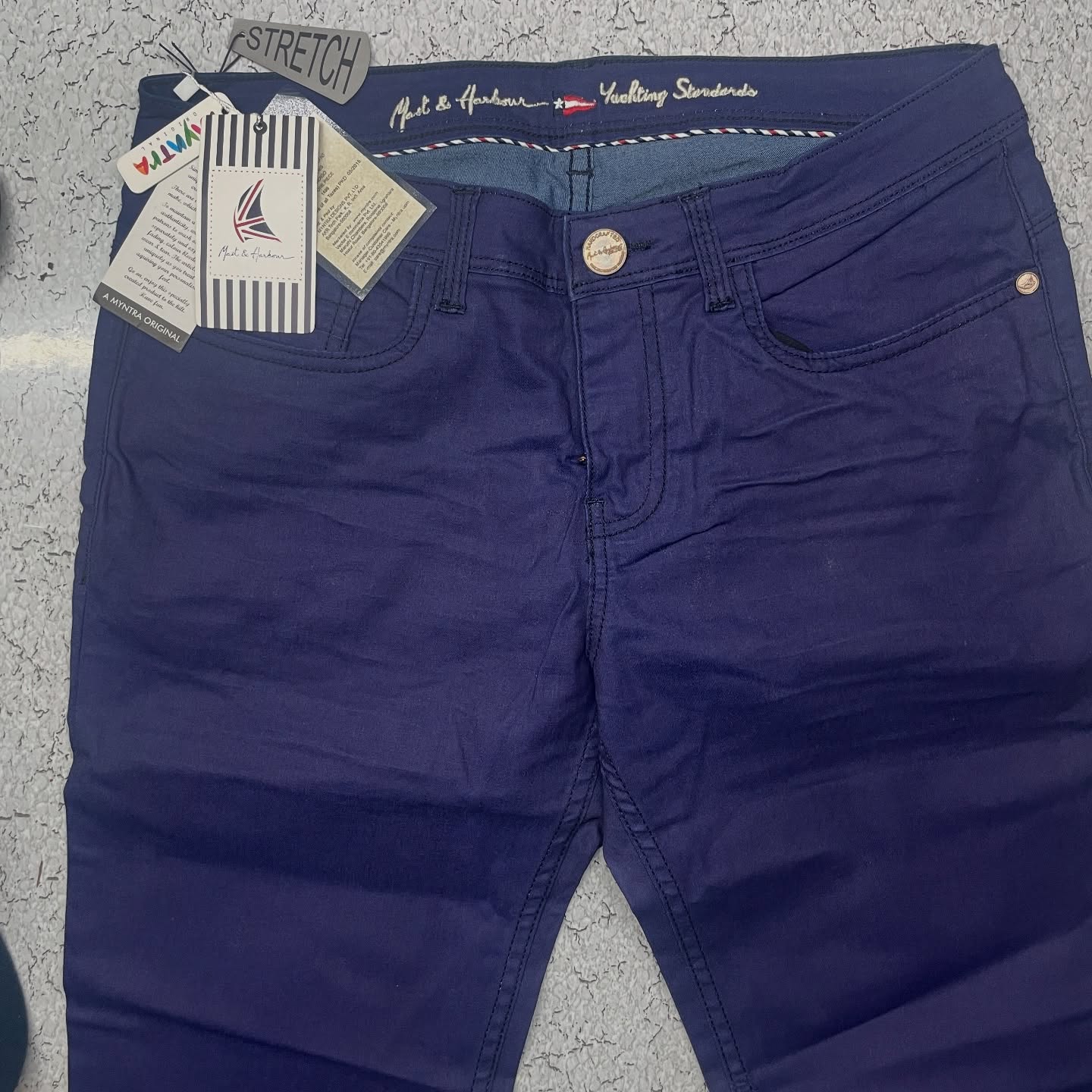 Blue Jeans back view
