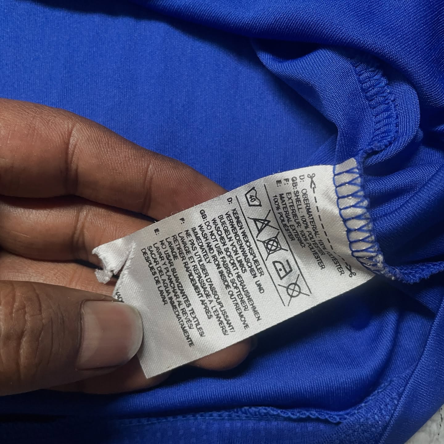 Adidas Jersey detail view