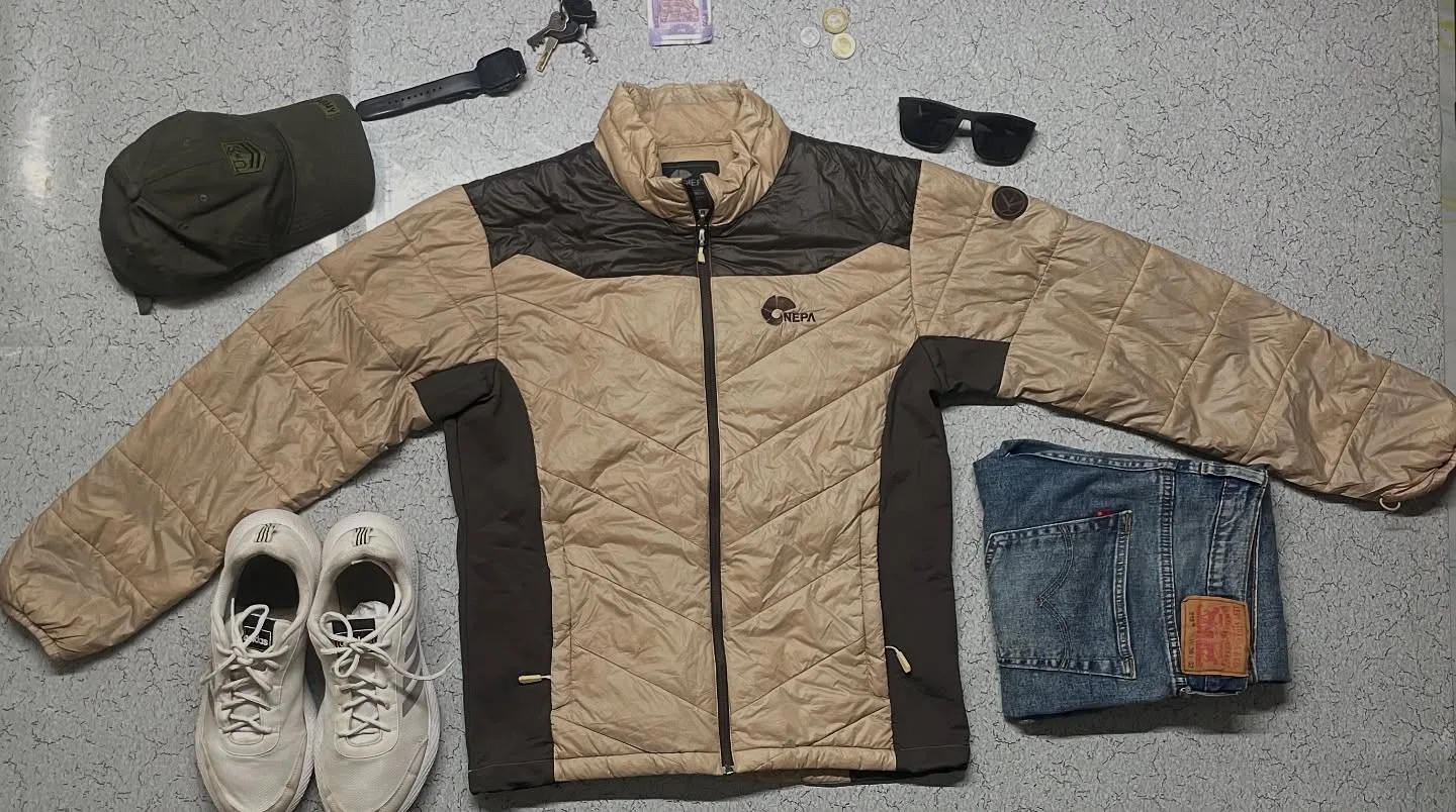 Nepa Brown Puffer Jacket alternate view