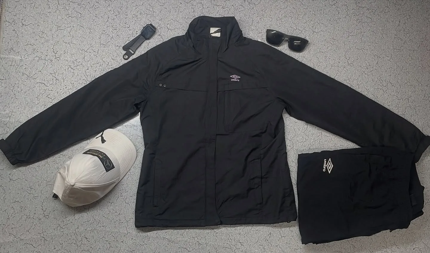 Umbro Black Track Jacket alternate view
