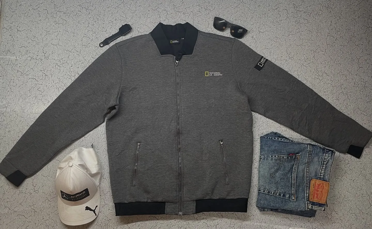 Grey Jacket alternate view