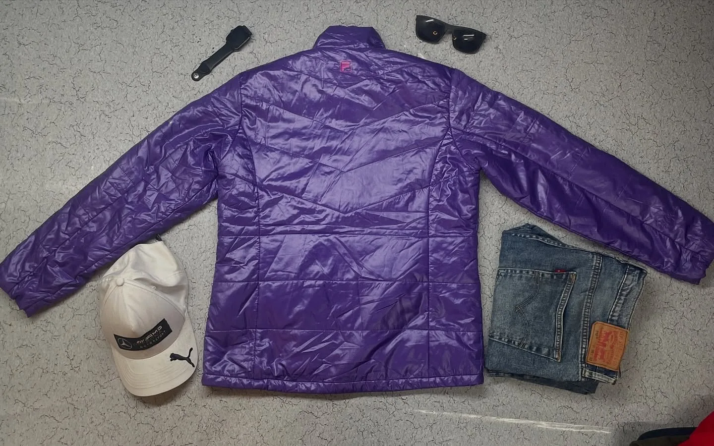 FILA Purple Jacket alternate view