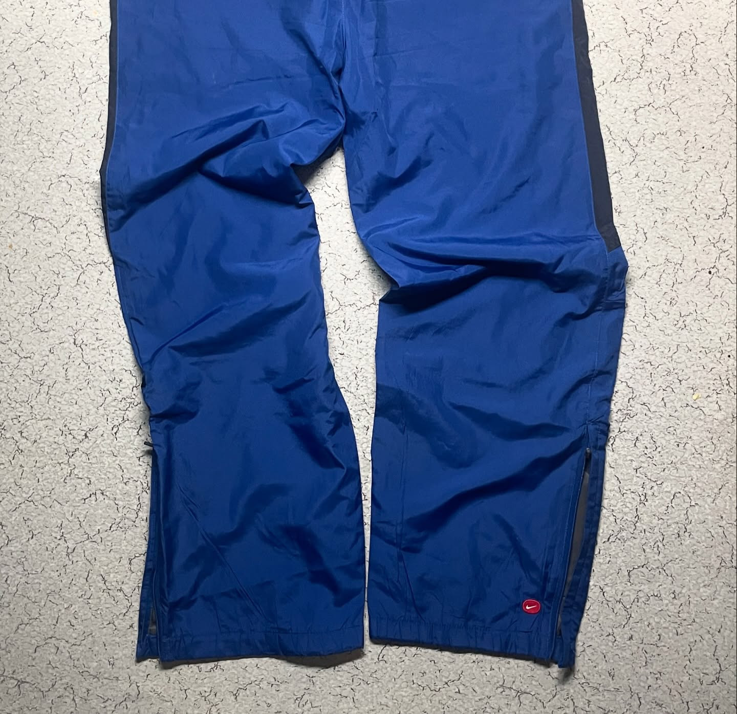 Nike Blue Track Pants back view