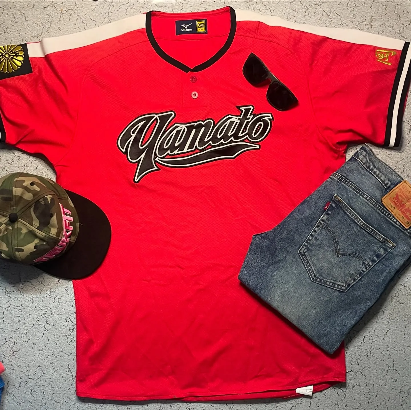 Red Jersey front view