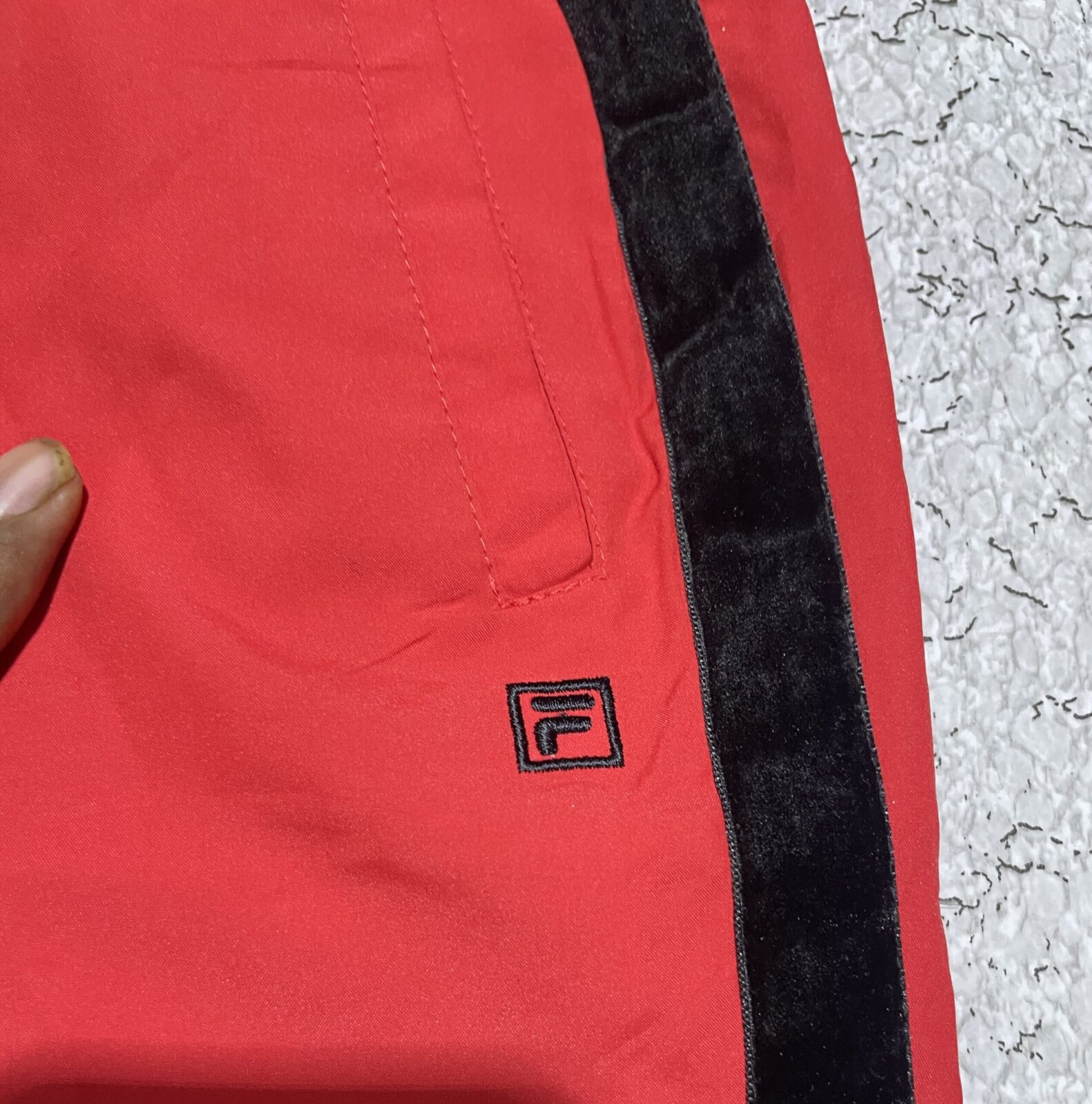 FILA Black Windbreaker Jacket alternate view