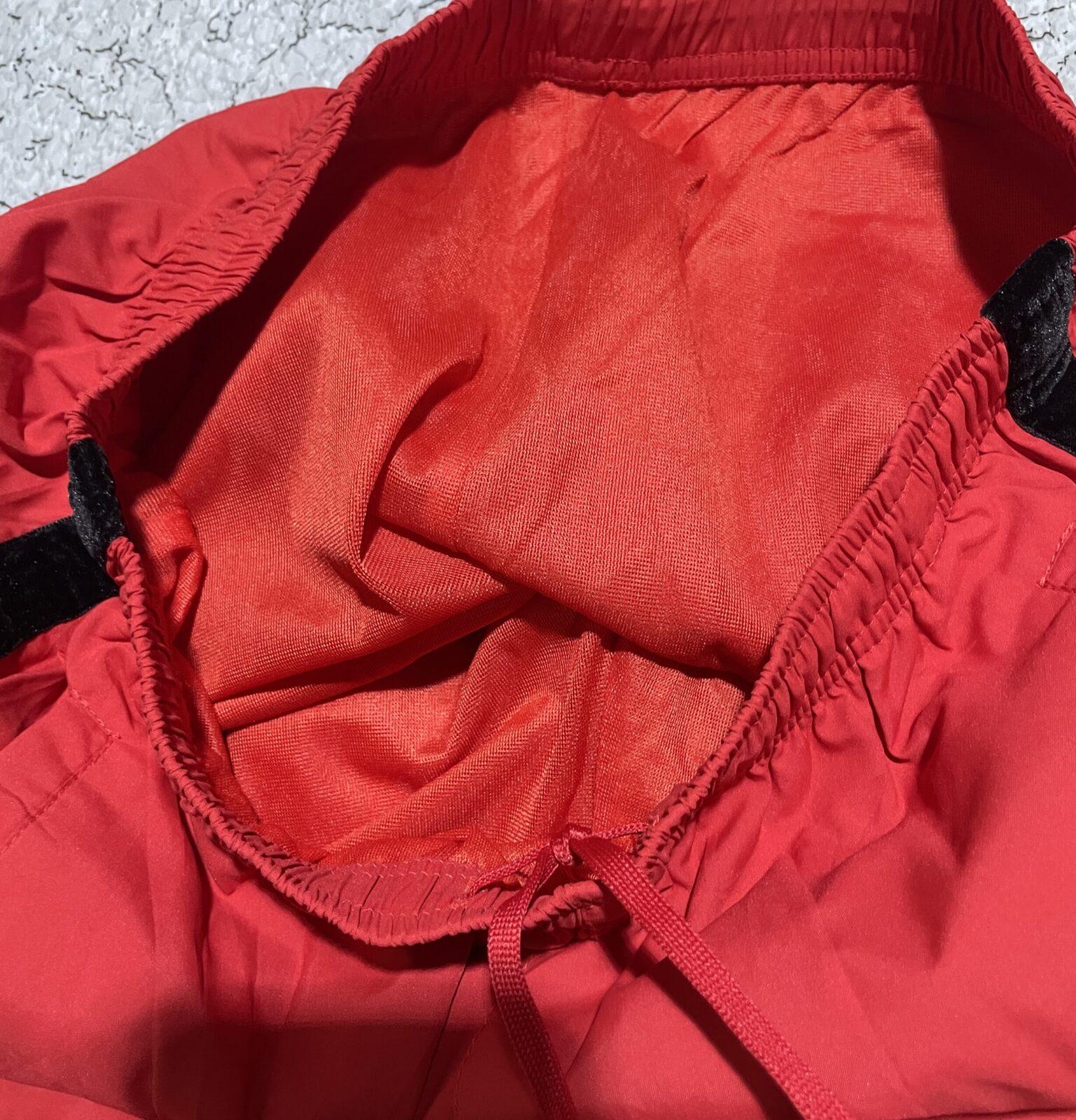 FILA Black Windbreaker Jacket detail view