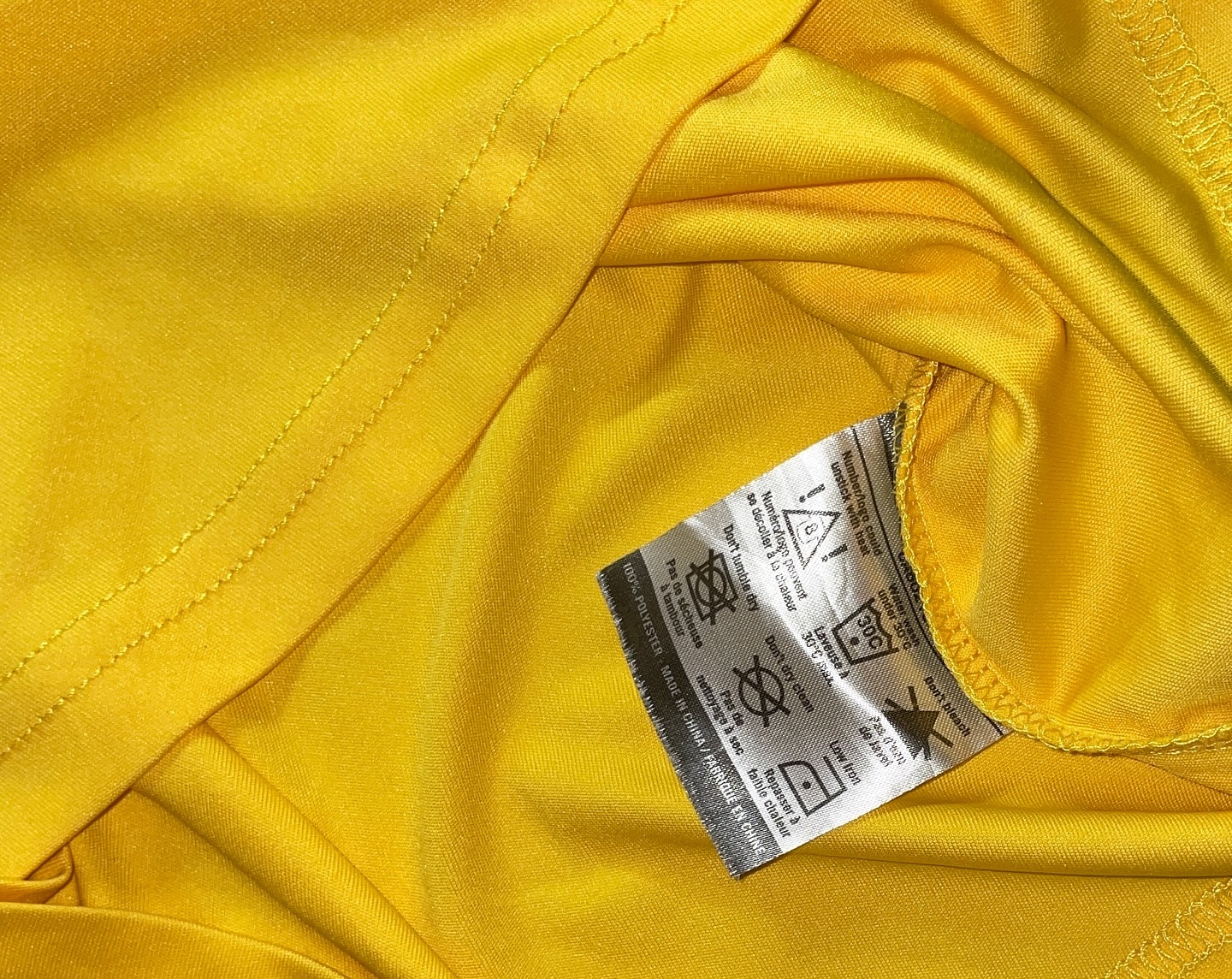 Yellow Jersey back view