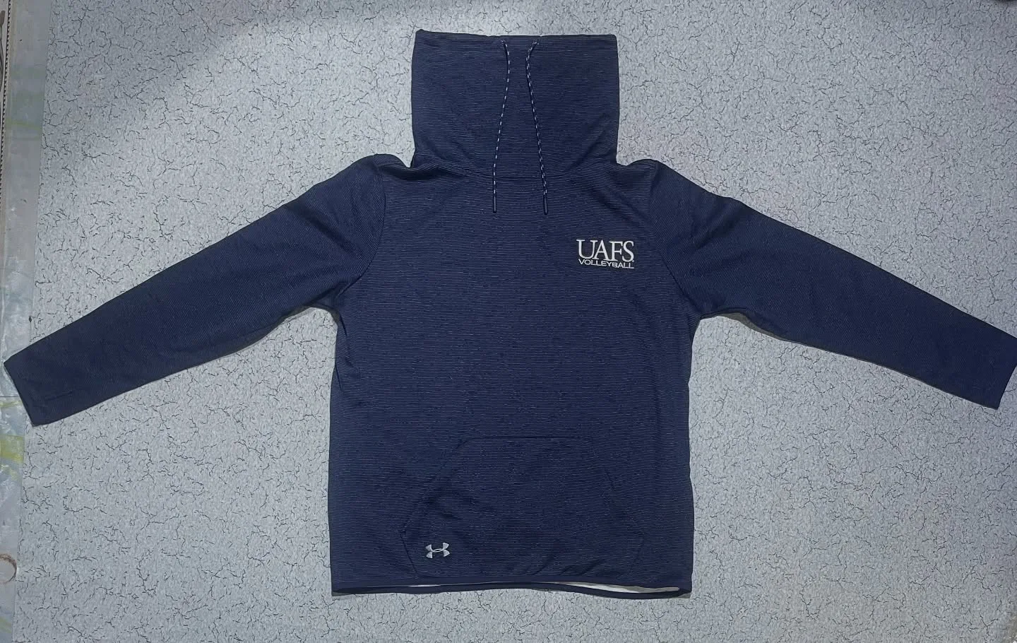 Under Armour Blue Hoodie front view