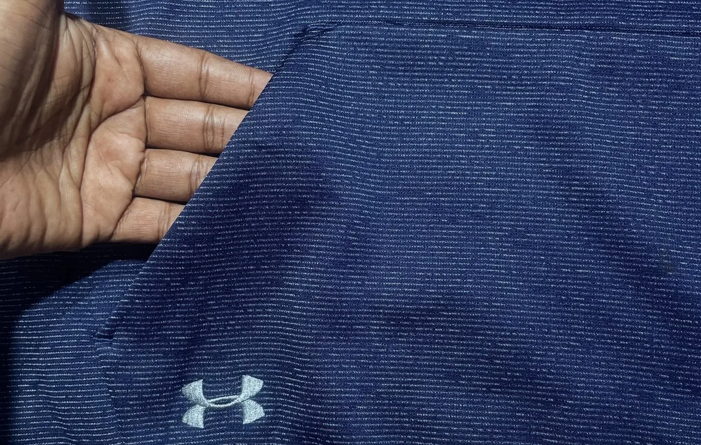 Under Armour Blue Hoodie detail view