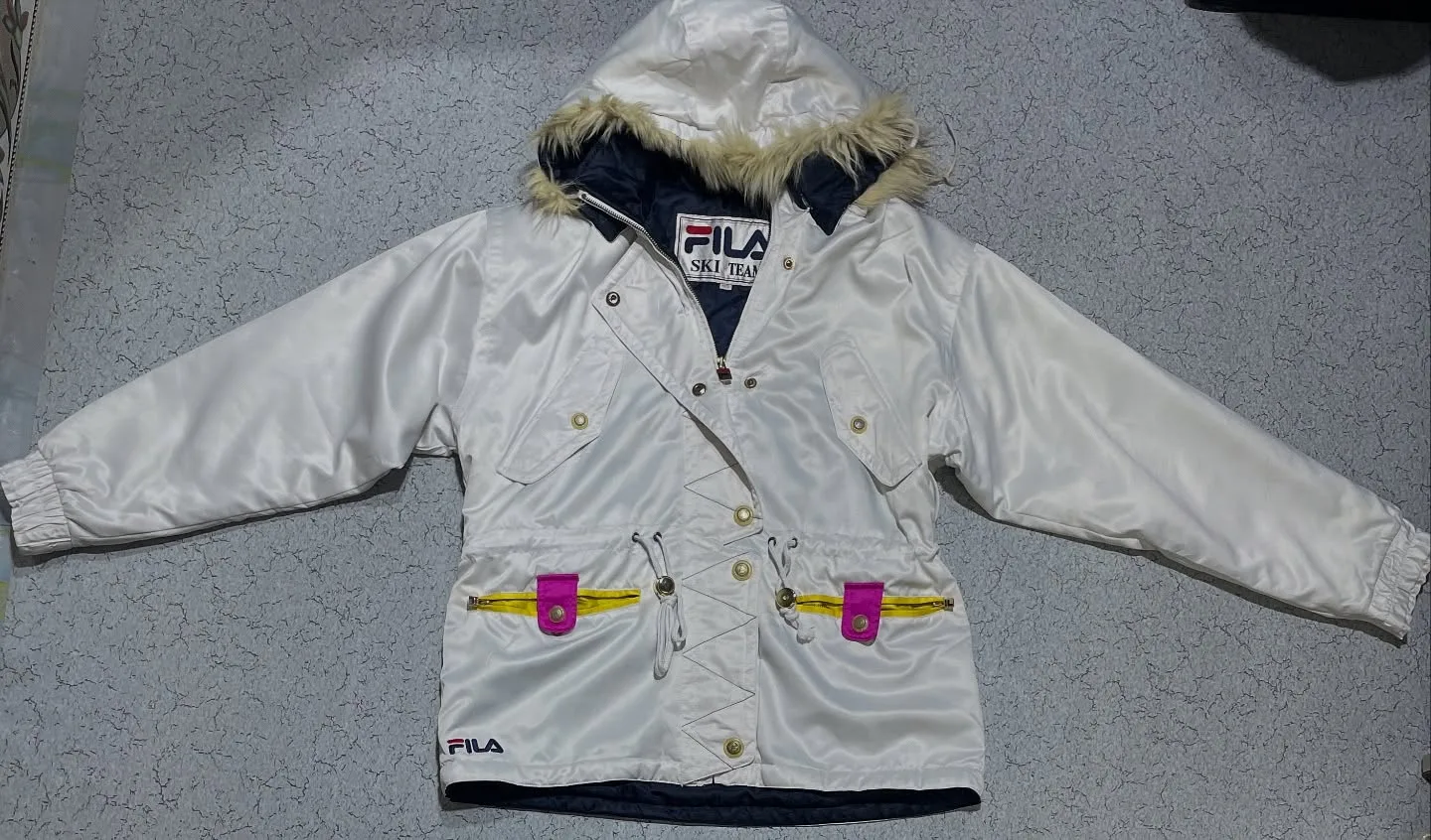 FILA White Jacket alternate view