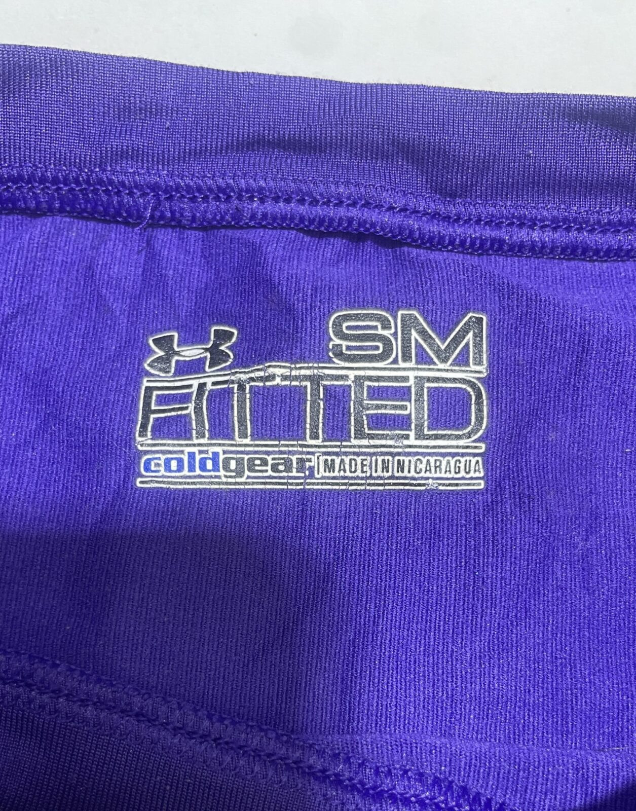 Under Armour Purple T-Shirt detail view
