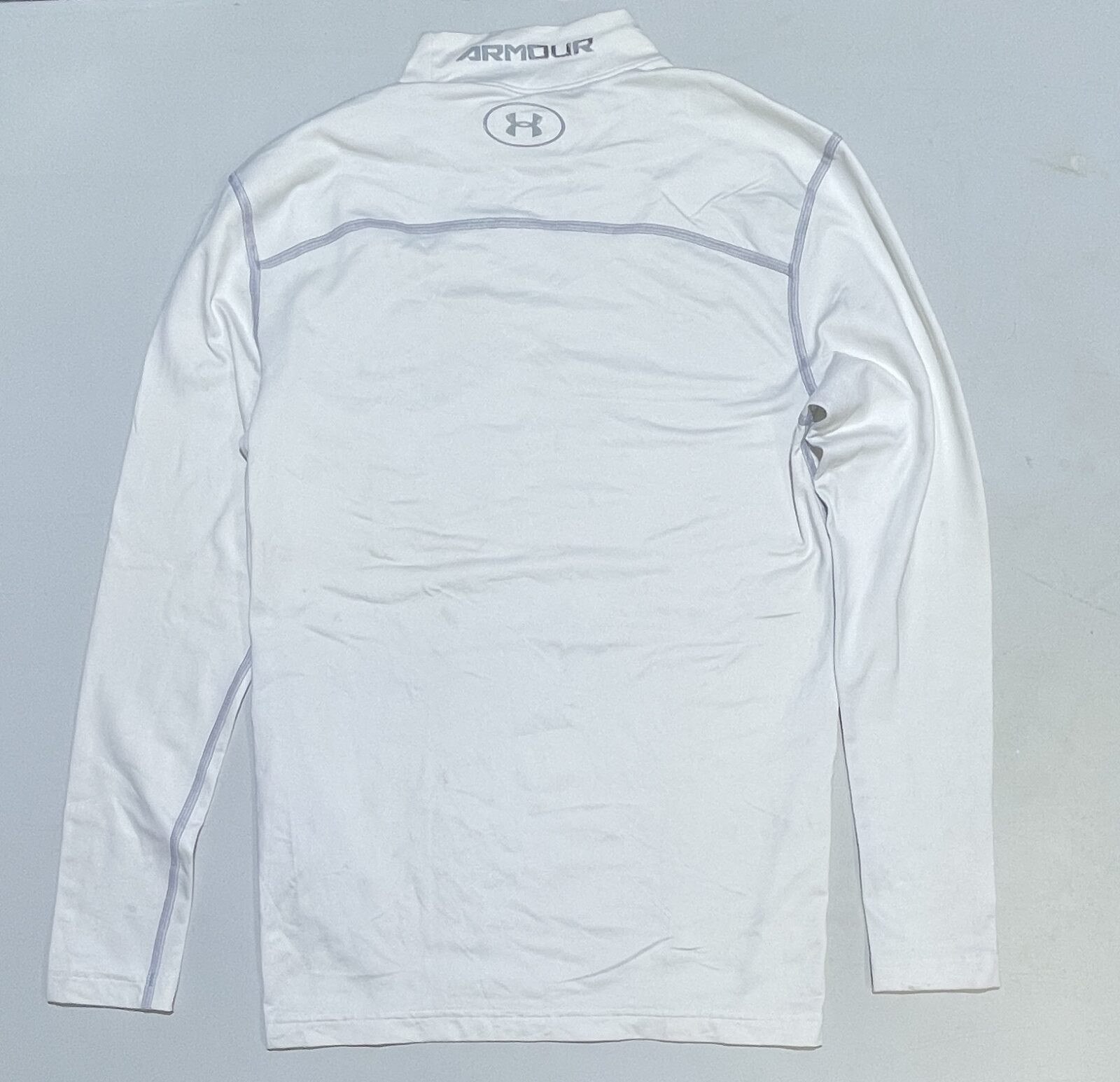 Under Armour White T-Shirt back view