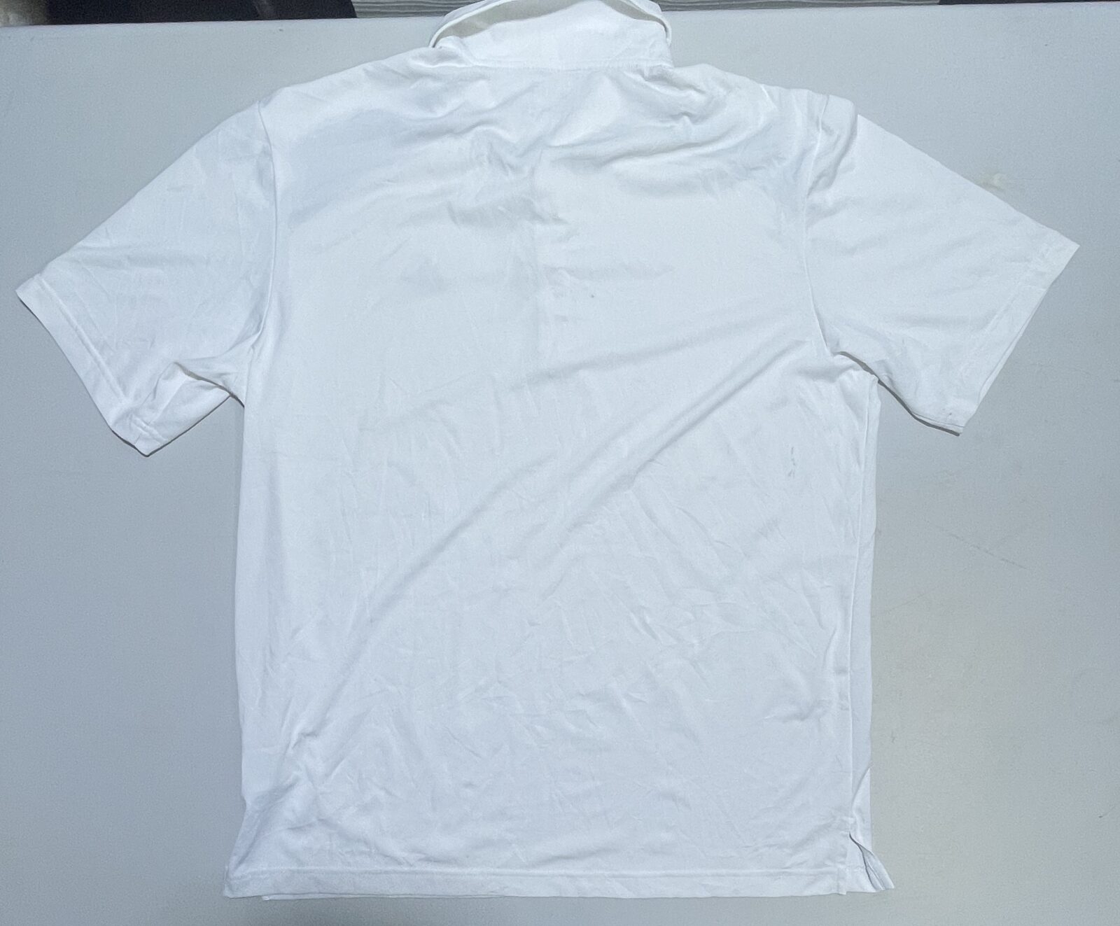 Adidas White T-Shirt back view