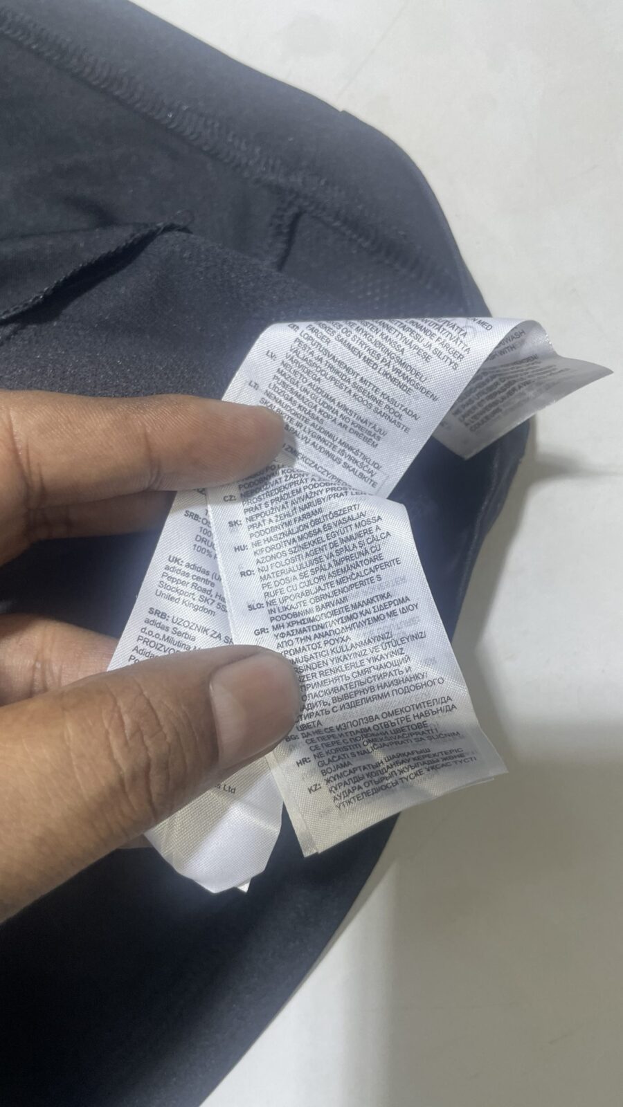 Adidas Jersey detail view