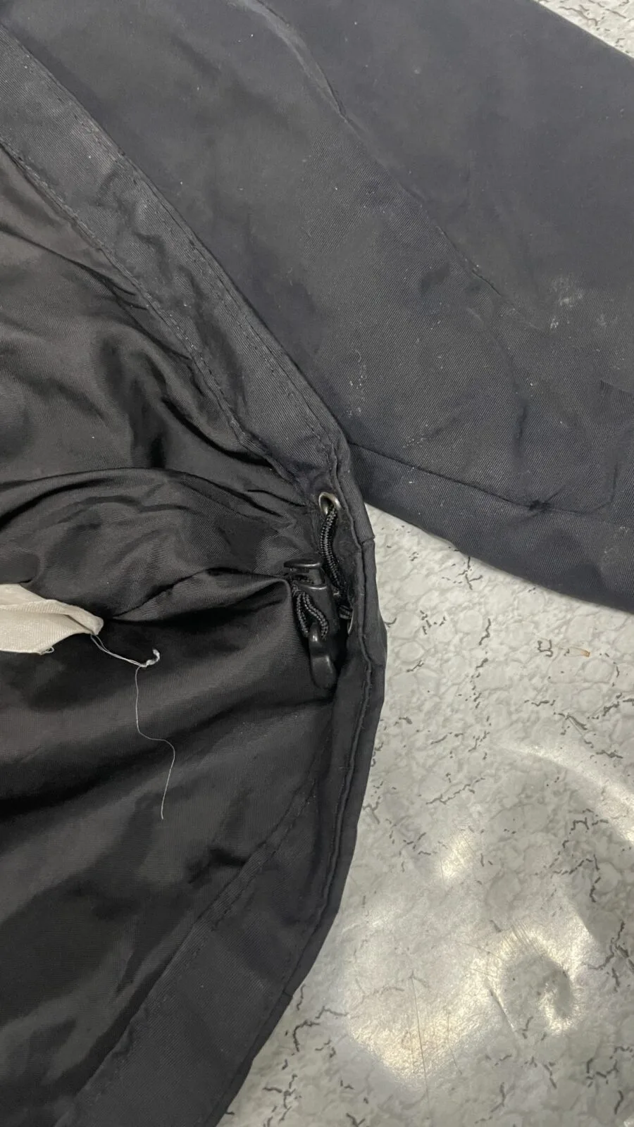 The North Face Black Hoodie detail view