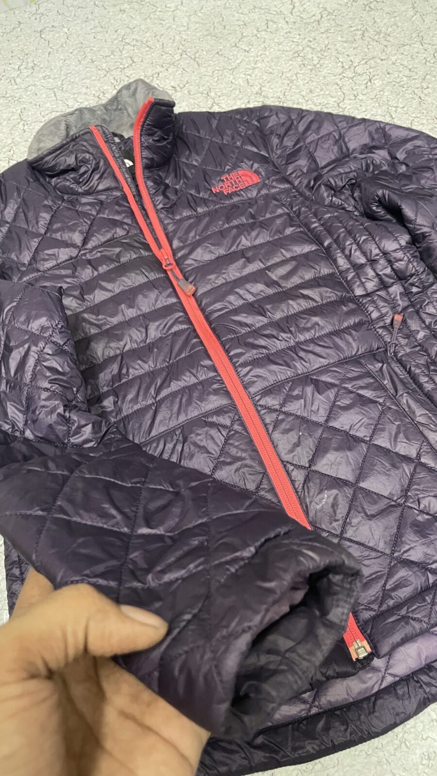 The North Face Puffer Jacket detail view