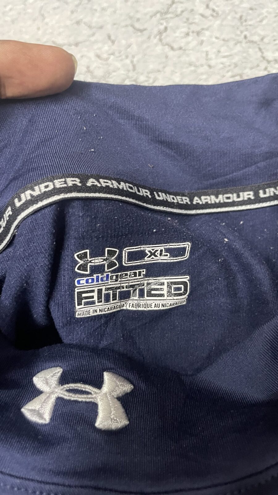 Under Armour Blue simple detail view