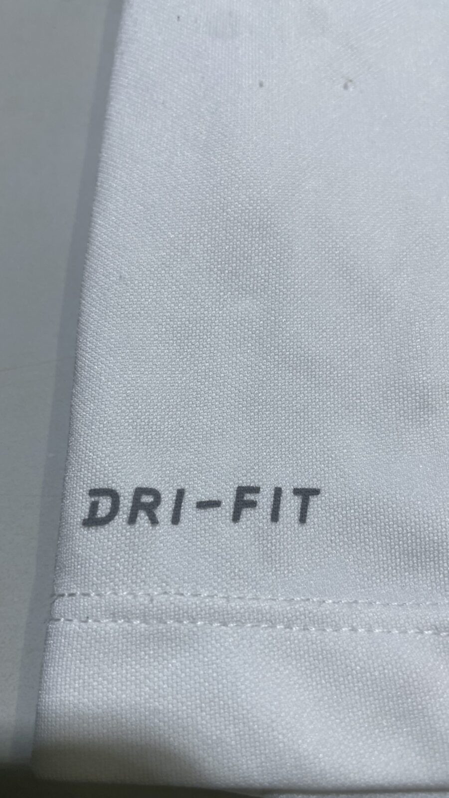 Nike White Jersey detail view