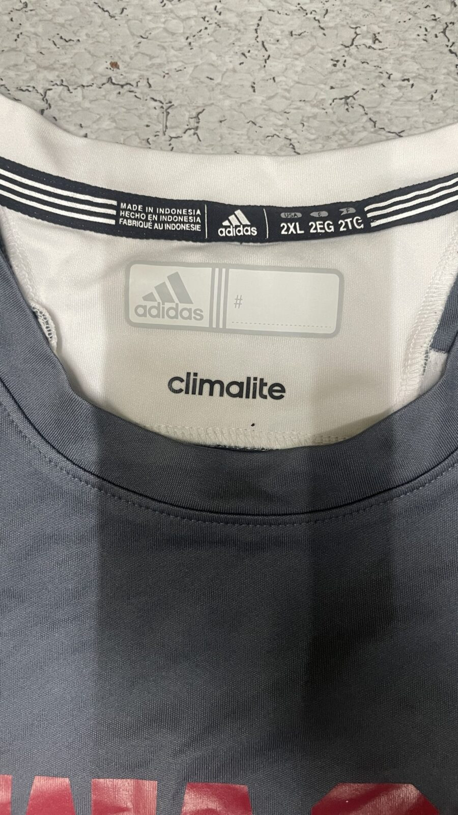 Adidas Grey T-Shirt alternate view