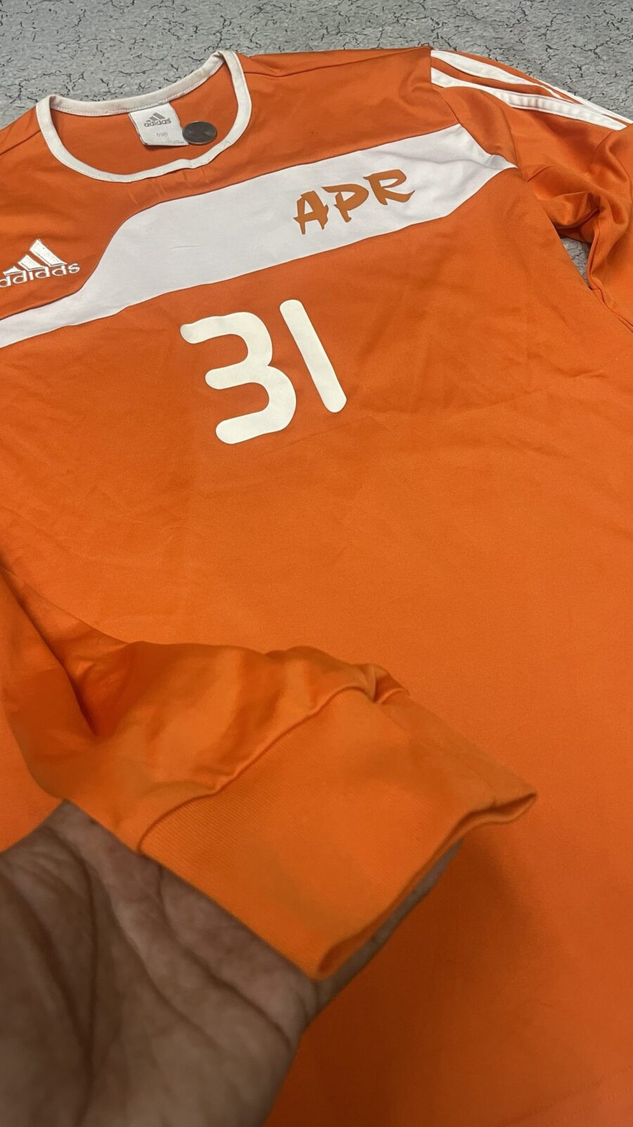 Adidas Orange Jersey alternate view