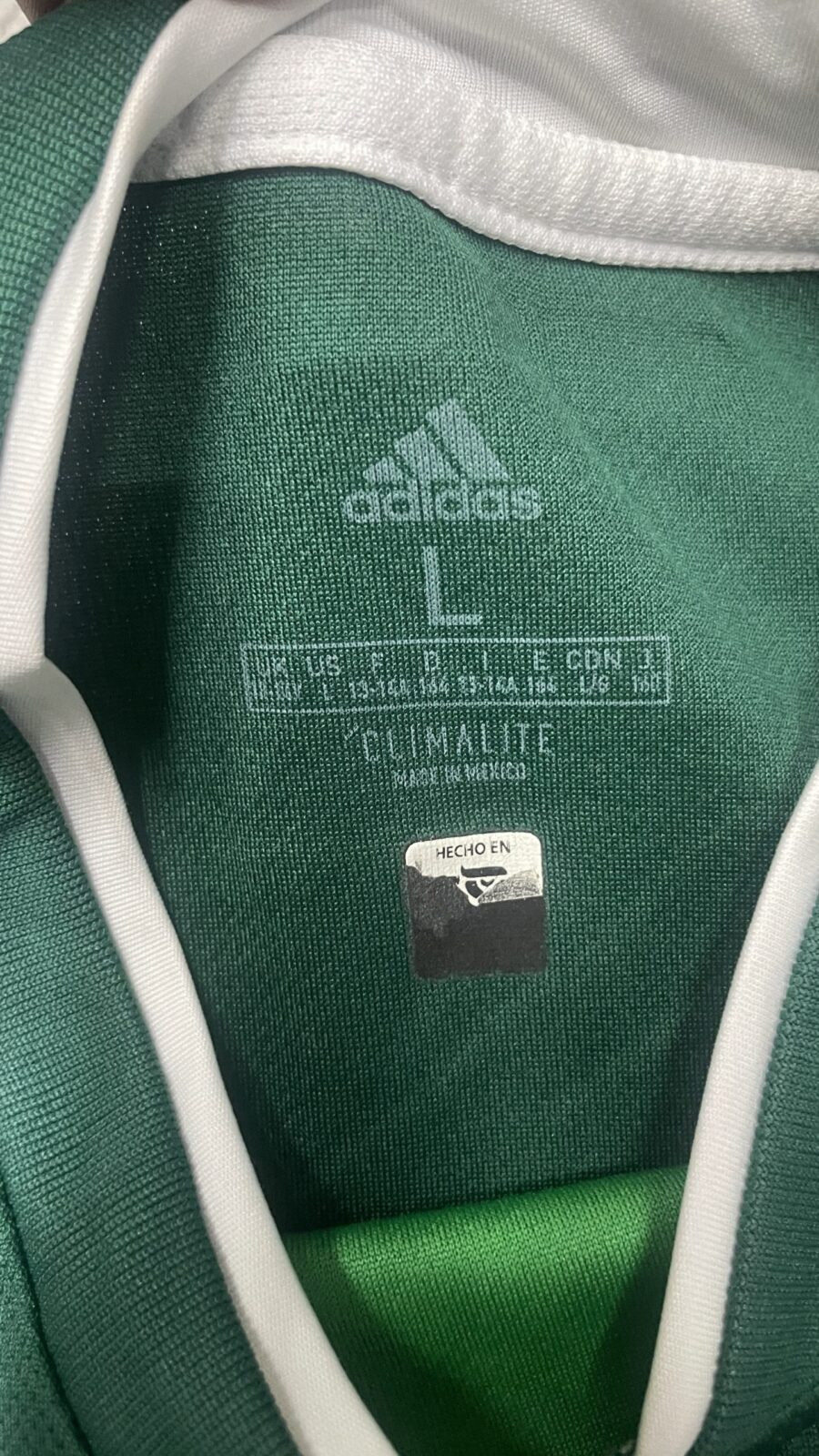 Adidas Green Jersey alternate view