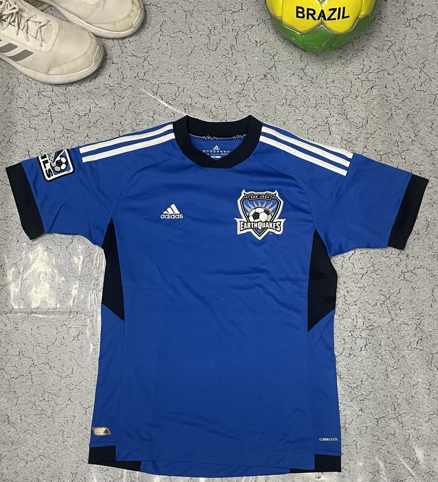 Adidas Blue Jersey front view