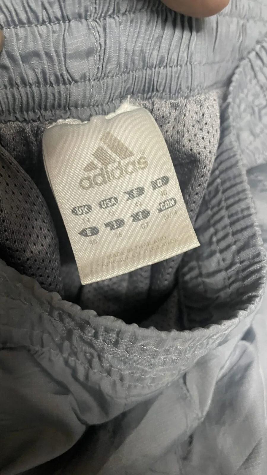 Adidas Grey Windbreaker Jacket alternate view