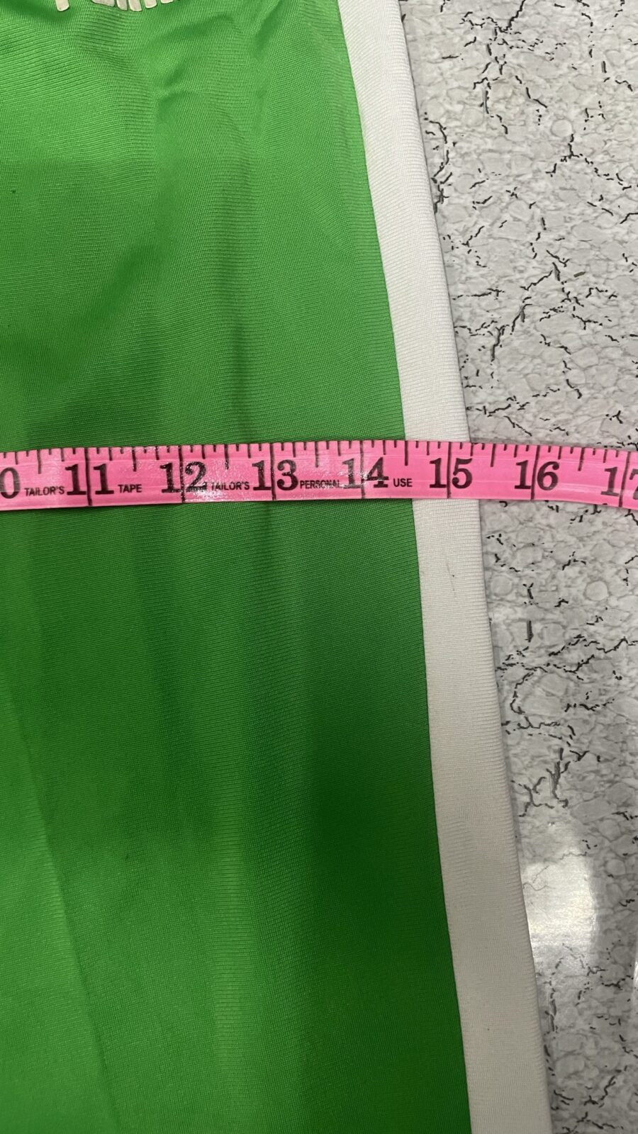 Puma White Track Pants back view