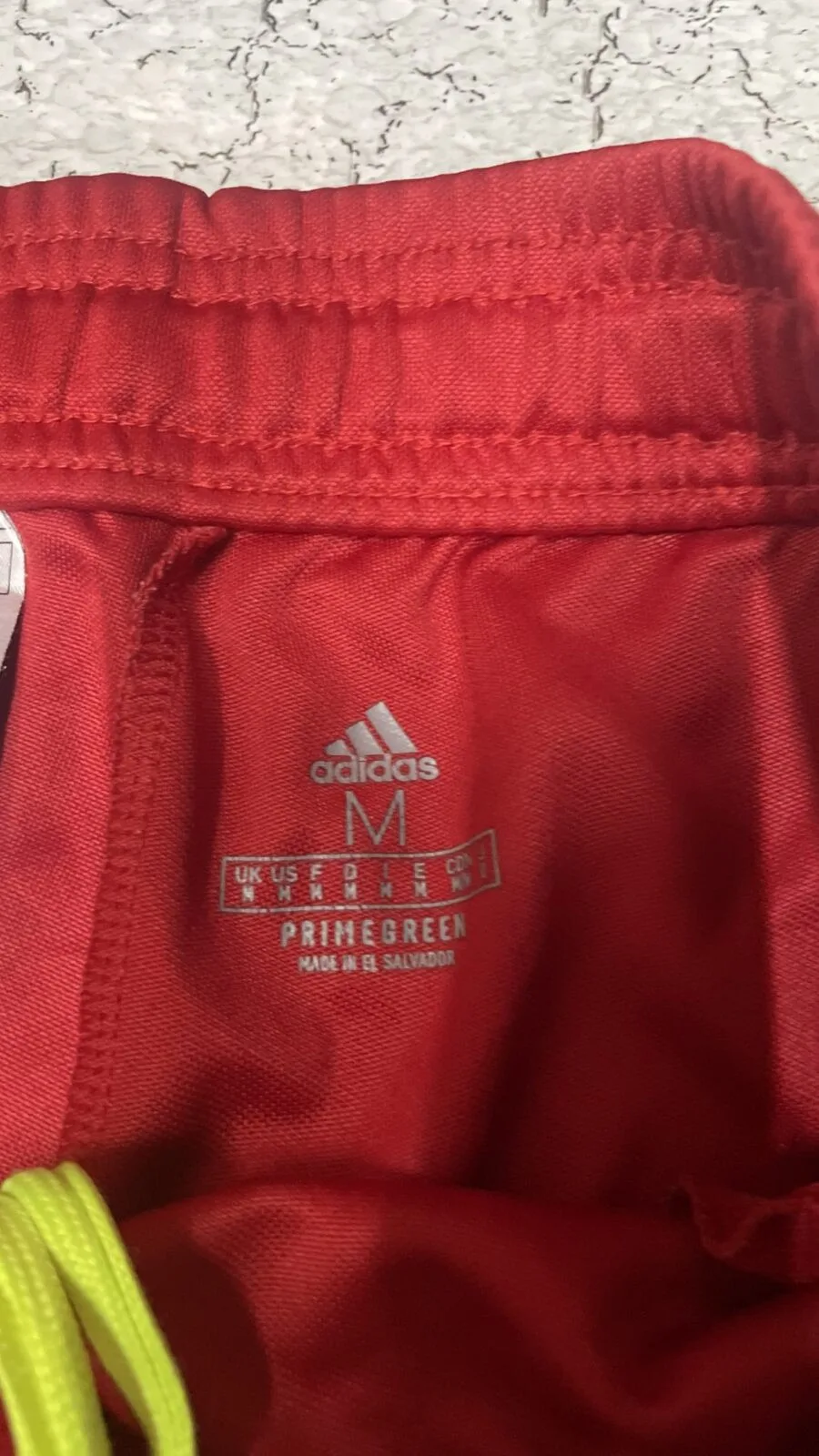 Adidas Red Track Pants alternate view
