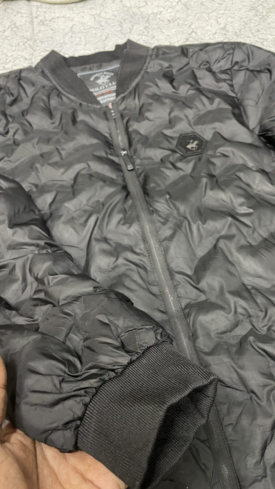 Black Jacket detail view