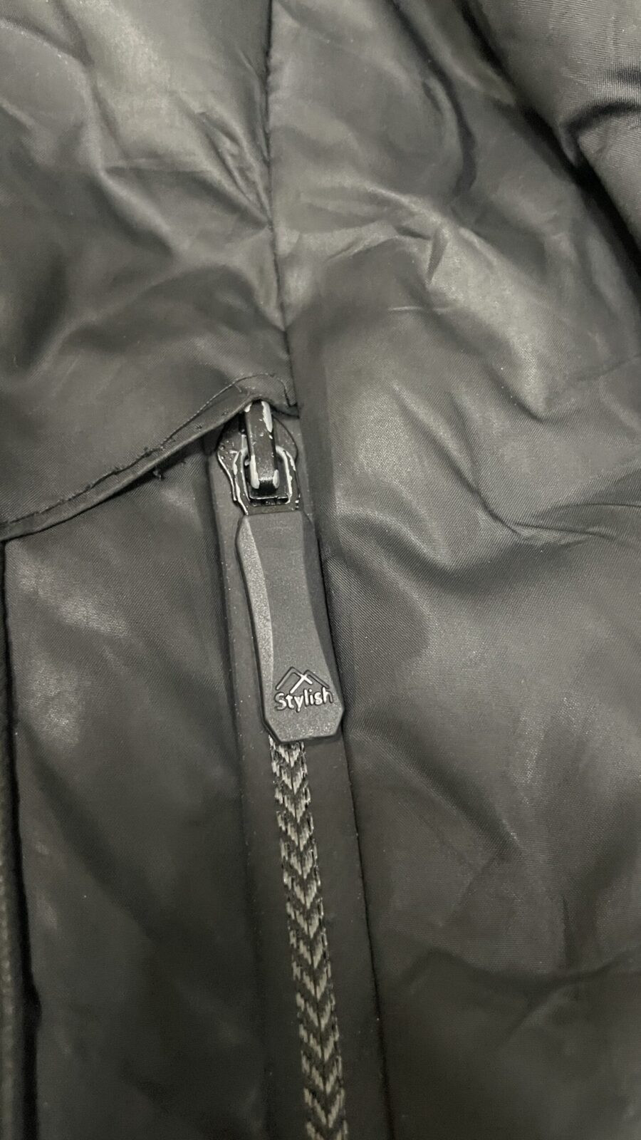 Black Jacket back view