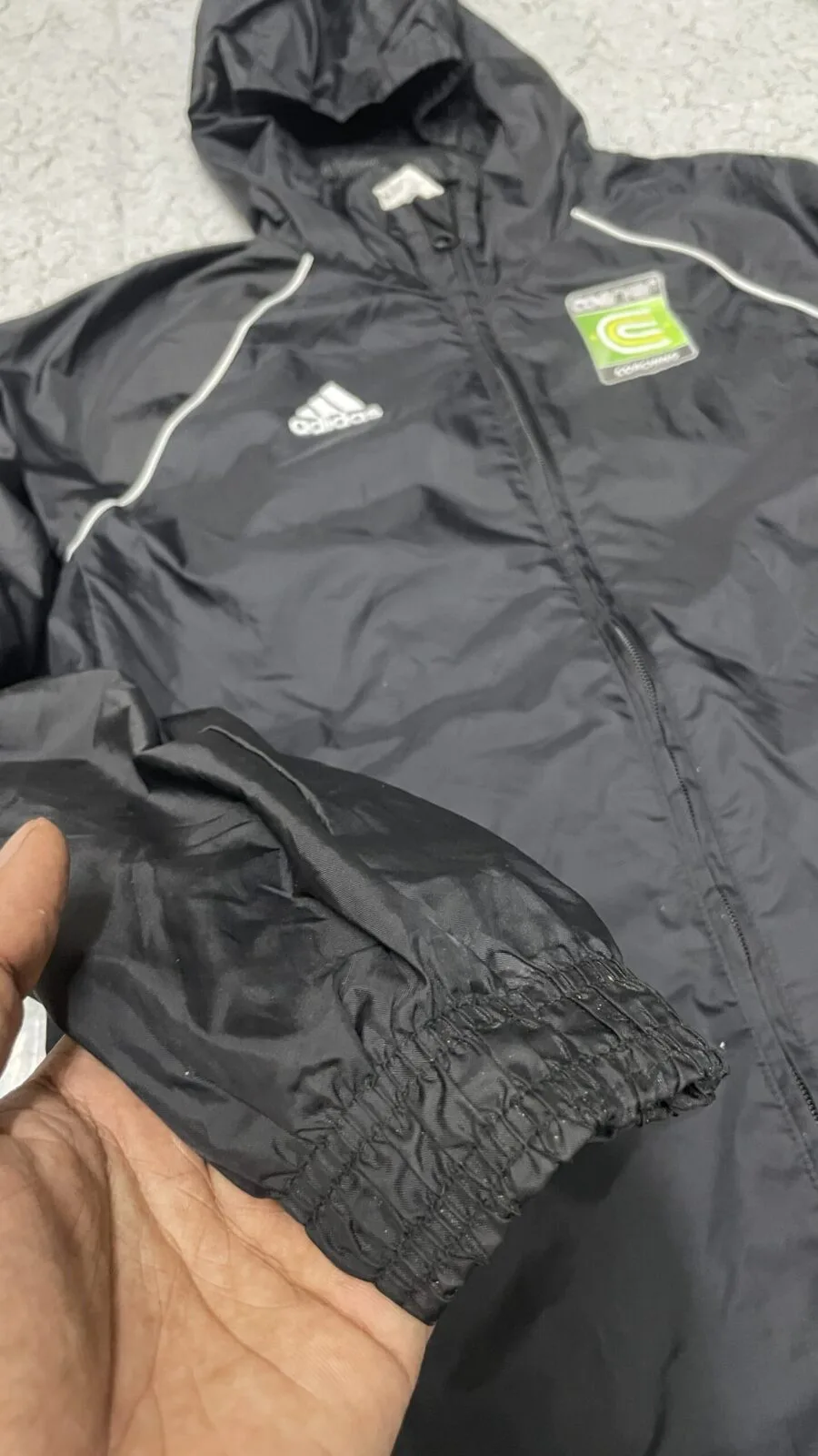 Adidas Black Hoodie alternate view