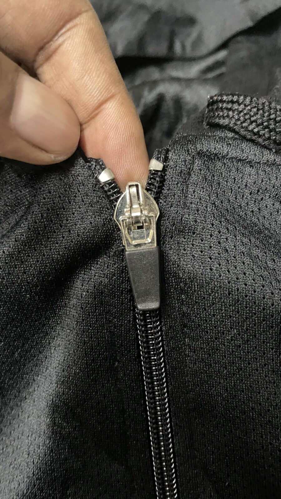 Champion Black Track Jacket back view